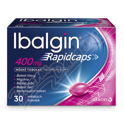 Ibalgin Rapid cps 400mg cps.mol.30