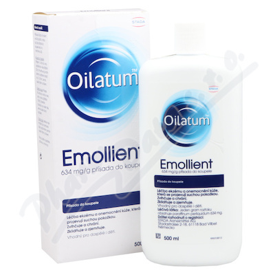 Oilatum Emollient 634mg/g 1x500mladt.bal