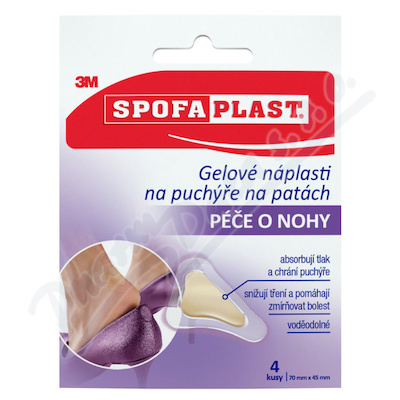 Spofaplast 3M 912N gel.napl.puchýř 4ks