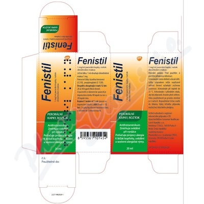 Fenistil 1mg/ml por.gtt.sol.1x20ml (PI)