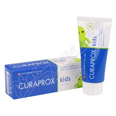 CURAPROX Kids zub.past.6let MÁTA 60ml