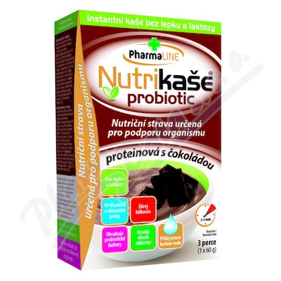 Nutrikase probio.protein.čoko.3x60g