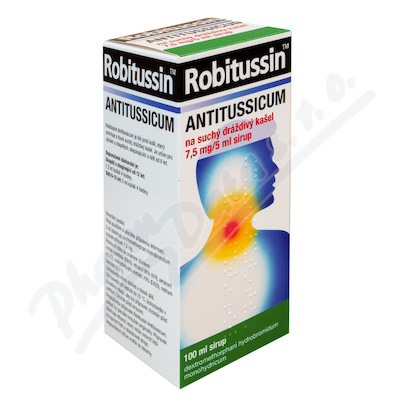 Robitussin antitus.7.5mg/5ml s.100ml(PI)
