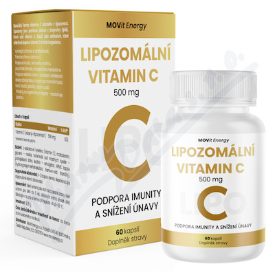 MOVit Lipozomalni Vitamin C 500mg cps.60