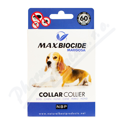 Max Biocide Dog Collar obojek pro psy 60
