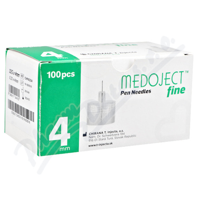 MEDOJECT fine jehly do inzul.per 32Gx4mm