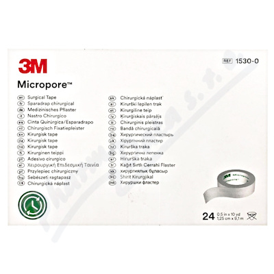 3M Micropore napl.bila 1.25x9.1 1530-0