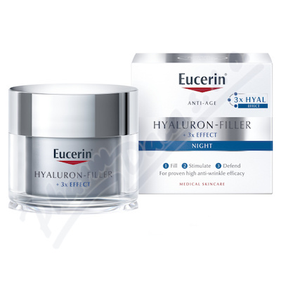 EUCERIN hyalur-filler+3xEFF.noč.kr.63486