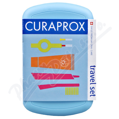 CURAPROX Travel set sada modrá