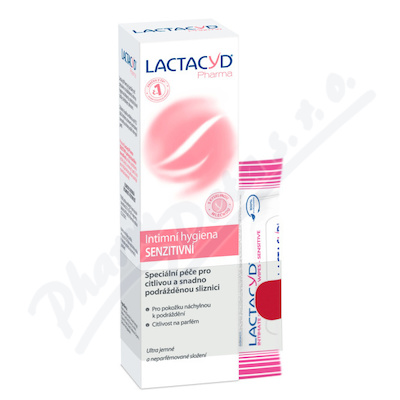 Lactacyd Pharma senzitivni 250ml+ubrousk