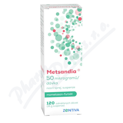 Metsandia 50mcg/dav nas.spr.sus.120dav