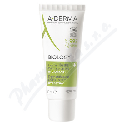 A-DERMA BIOLOGY Lehký hydrat. krém 40ml