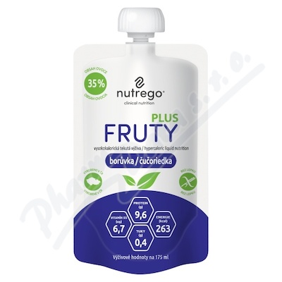 nutrego FRUTY PLUS boruvka por.sol.4x175