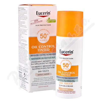 EUCERIN SUN OilContr.světSPF50+50ml87937