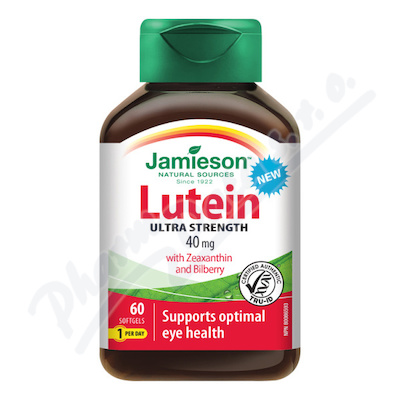 JAMIESON Lutein se zeaxantinem a borůvka