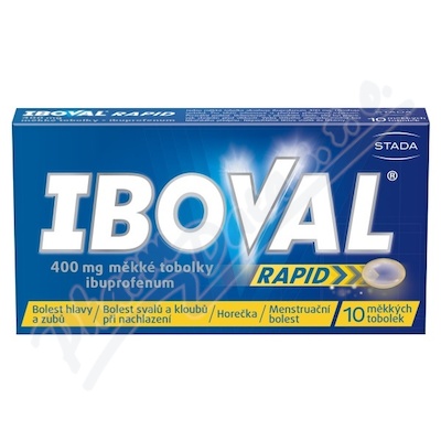 Iboval Rapid 400mg cps.mol.10new