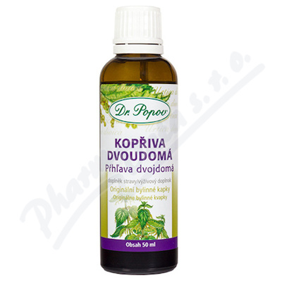 Dr.Popov Kapky bylin.Kopřiva dvoudo.50ml