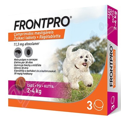 Frontpro 11.3mg 2-4kg zvykaci tbl.3