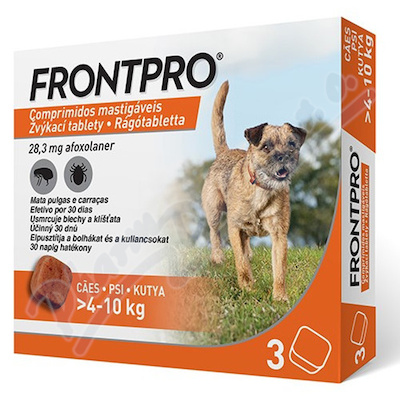 Frontpro 28.3mg 4-10kg zvykaci tbl.3