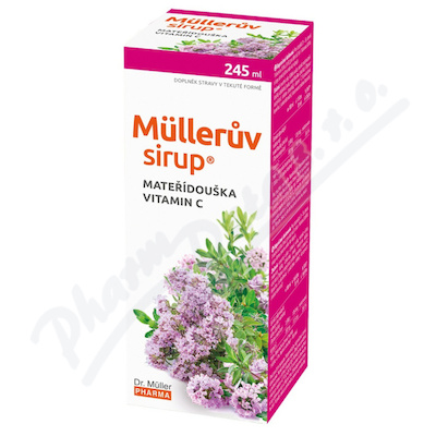 Mulleruv sirup s materidouskou a vitamin