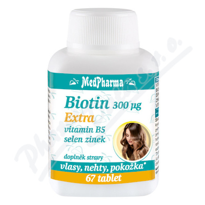 MedPh Biotin 300mcg Extra tbl.67