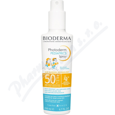 BIODERMA Photod.PEDIATR.Spr.SPF50+ 200ml