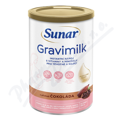 Sunar Gravimilk s prichuti cokolada 450g