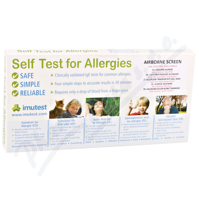 Imutest Autotest na aler.Vzdusne alergie