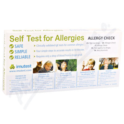 Imutest Autotest na aler.Test na alergii
