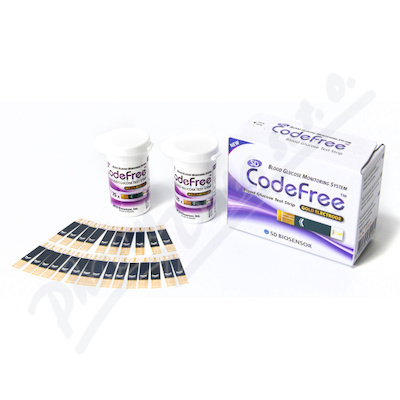 Testovaci prouzky pro SD Codefree 2x25ks