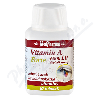 MedPh Vit.A 6000I.U.Forte tob.67