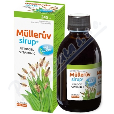 Mulleruv sirup s jitroc.bez cukru 245ml