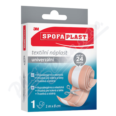 Spofaplast 164 Textil.el.naplast 8cmx1m