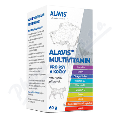 ALAVIS Multivitamin pro psy a kocky 60g
