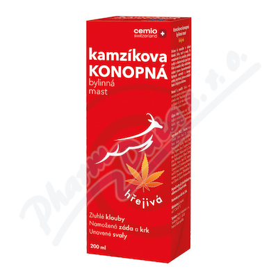 Cemio Kamzikova konop.mast hrejiva 200ml