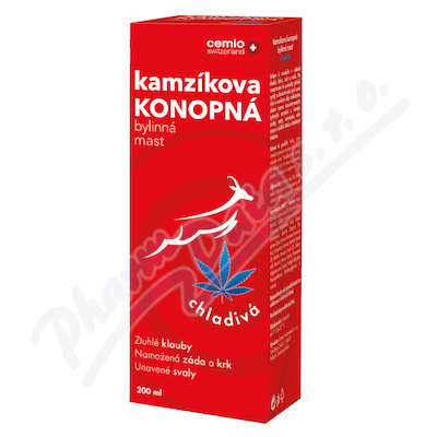 Cemio Kamzikova konop.mast chlad.200ml