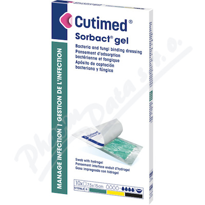 Cutimed Sorbac.gel 7.5x15cm 10ks7261121