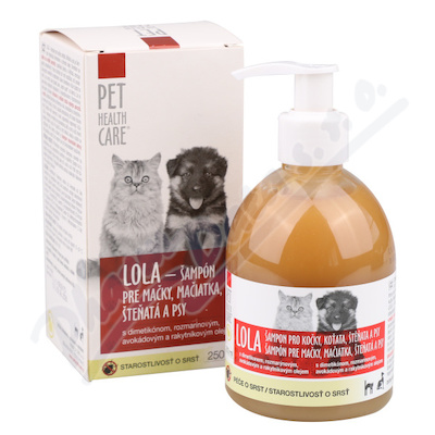 PET HEALTH CARE LOLA samp.koc/psy 250ml