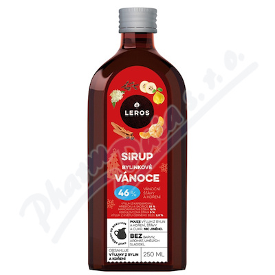 LEROS Sirup bylinkove Vanoce 250ml