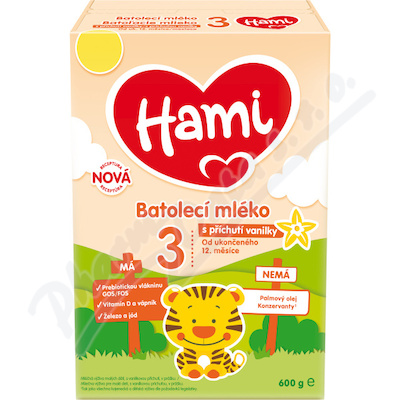 Hami 3 s prichuti vanilky 600g