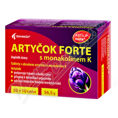Artycok Forte s monakolinem K tbl.50+10
