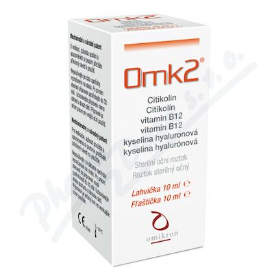 OMK2 sterilni oční roztok lahvička 10ml