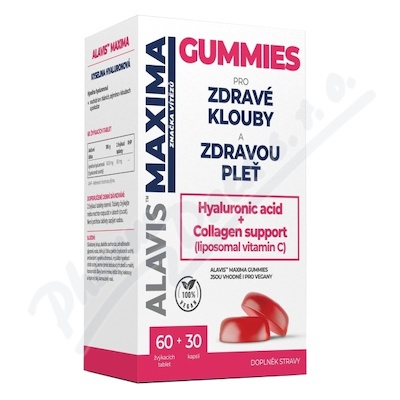 ALAVIS MAXIMA GUMM.Vit.C+D3 zv.tb.30+60t