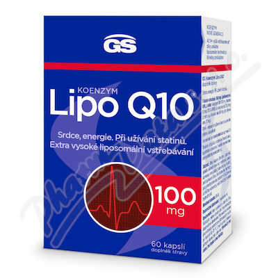 GS Koenzym Lipo Q10 100mg cps.60