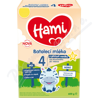 Hami 4 s prichuti vanilky 600g