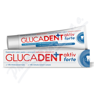 Glucadent+ aktiv forte zubni pasta 75g
