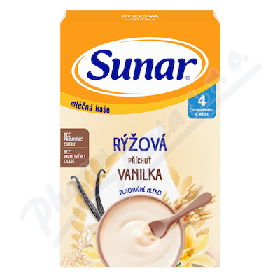 Sunar Mlec.ryzova kase  Vanilka 210g