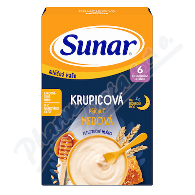 Sunar Ml.krup.kase Medova dobrou noc210g