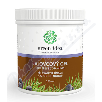 Green idea Jalovcovy masazni gel 250ml