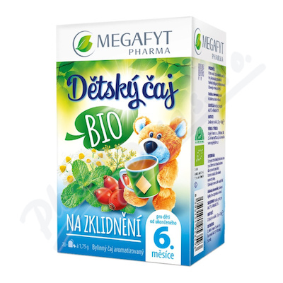 MEGA Dětský čaj na zklidnění BIO 20x1.75